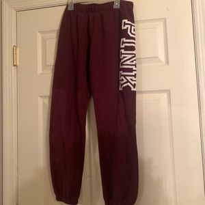 Pink sweats